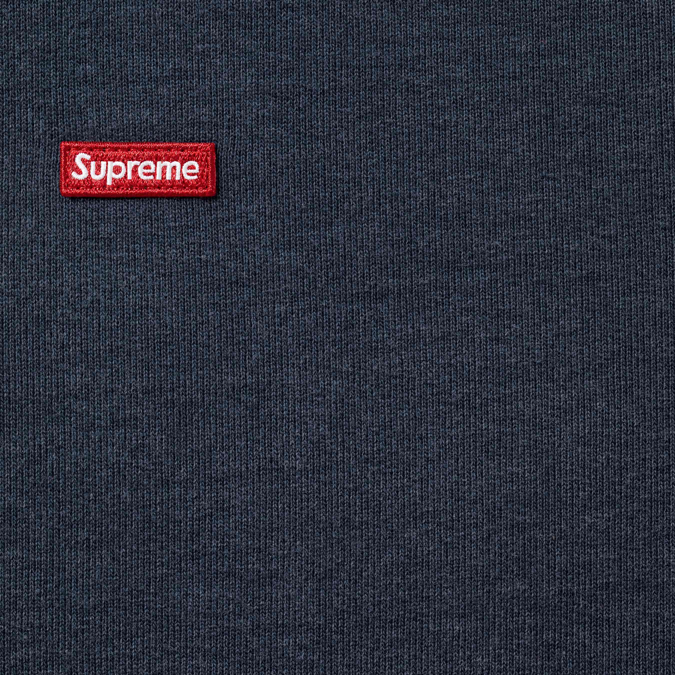 Small Box Zip Up Hooded Sweatshirt view 11